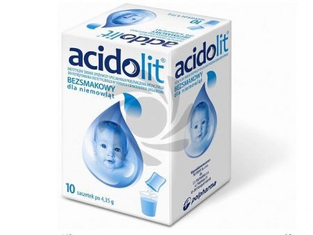 Acidolit bezsmakowy dla niemowląt 10 szt