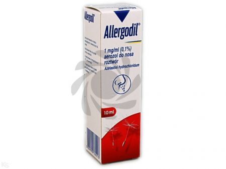 Allergodil aerozol do nosa 1mg/ml 10 ml butelka