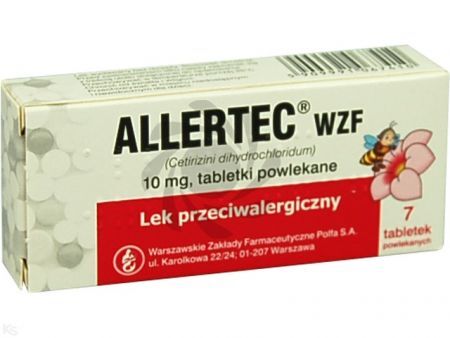 Allertec WZF tabletki  0,01g 7 szt