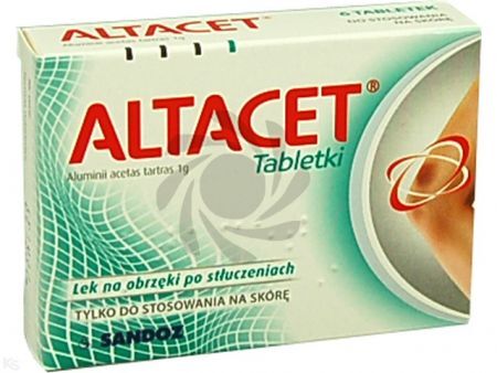 Altacet tabletki 6 szt