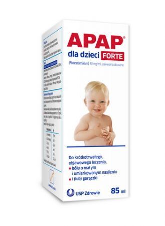 Apap dla dzieci Forte zawiesina 0,04g/ml