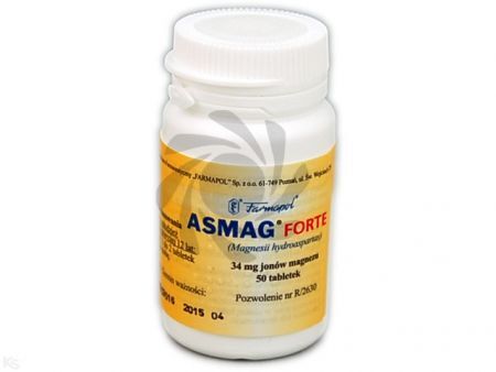 Asmag forte  0,034 g Mg2+ 50 szt