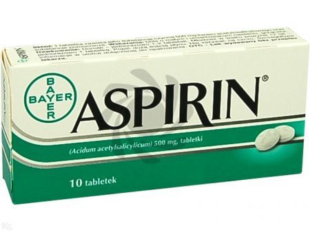 Aspirin  0,5 g 10 szt