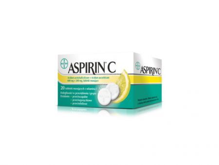 Aspirin C tabletki musujace 20 szt