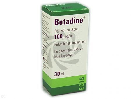 Betadine roztwór na skórę 0,1 g/ml 30 ml