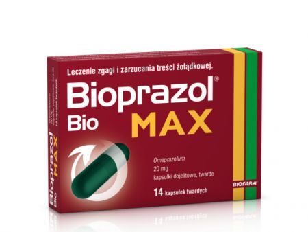 Bioprazol Bio Max kapsułki 0,02 g 14 szt