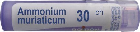 BOIRON Ammonium muriaticum 30 CH granulki 4 g