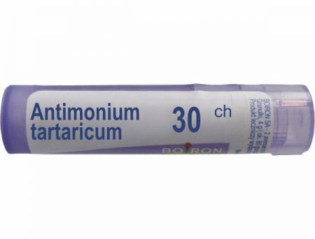 BOIRON Antimonium tartaricum 30 CH granulki 4 g