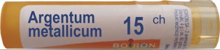 BOIRON Argentum metallicum 15 CH granulki  4 g