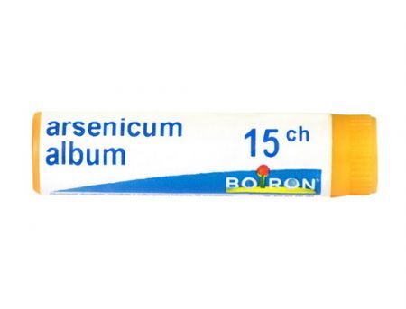 BOIRON Arsenicum album 15 CH granuki  jednodawkowe 1 g