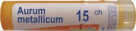 BOIRON Aurum metallicum 15 CH granulki 4 g