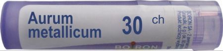 BOIRON Aurum metallicum 30 CH granulki 4 g
