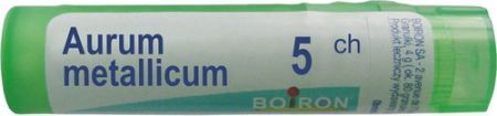 BOIRON Aurum metallicum 5 CH granulki 4 g