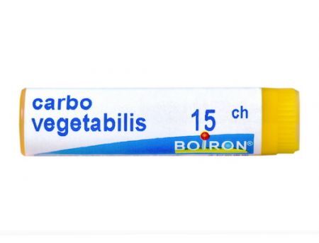 BOIRON Carbo Vegetabilis 15 CH granuki  jednodawkowe 1 g