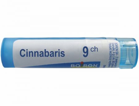 BOIRON Cinnabaris 9 CH granulki 4 g