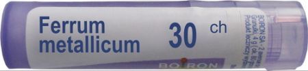 BOIRON Ferrum metallicum 30 CH granulki 4 g