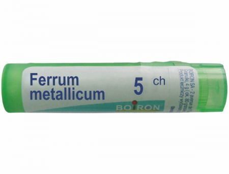 BOIRON Ferrum metallicum 5 CH granulki 4 g