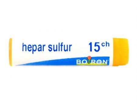 BOIRON Hepar sulfur 15 CH granuki  jednodawkowe 1 g