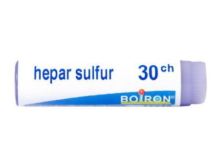 BOIRON Hepar sulfur 30 CH granuki  jednodawkowe 1 g