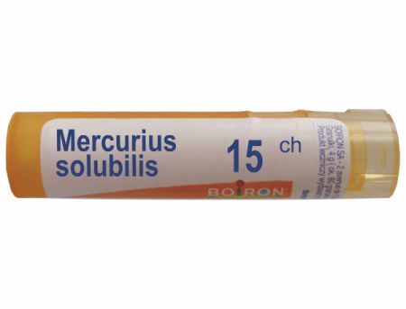 BOIRON Mercurius solubilis 15 CH granulki 4 g