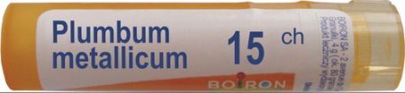 BOIRON Plumbum metallicum 15 CH granulki 4 g