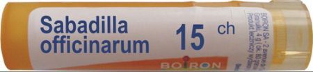 BOIRON Sabadilla officinarum 15 CH granulki 4 g