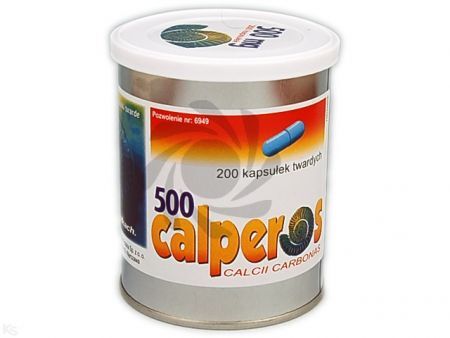 Calperos 500 kapsułki  0,2 g  200 szt