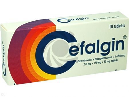 Cefalgin tabletki 10 szt