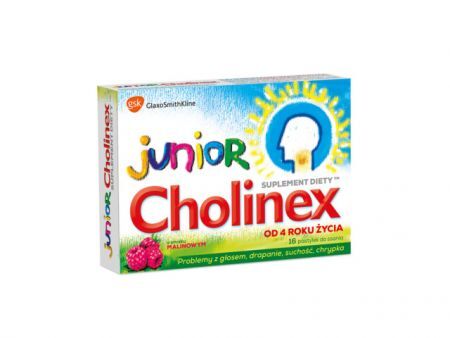 Cholinex Junior do ssania 16 szt