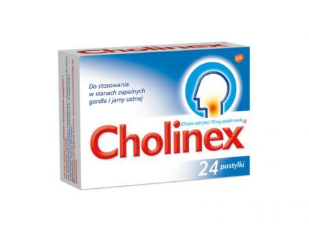 Cholinex pastylki 24 szt