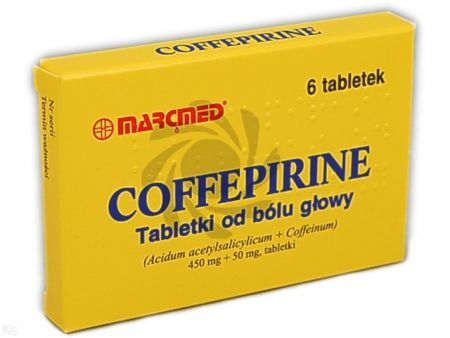 Coffepirine Tabletki od bólu głowy 6 szt