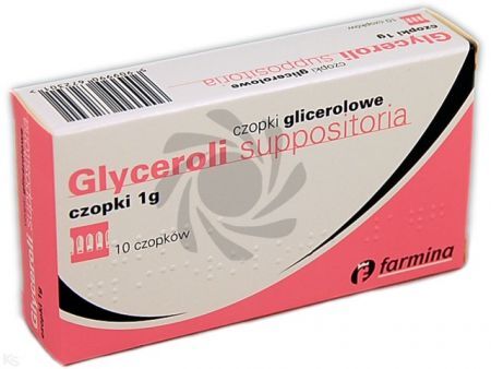 Czopki Glicerolowe 1 g 10 szt