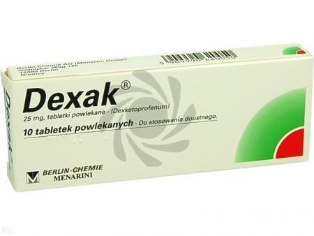 Dexak tabletki  0,025 g 10 szt