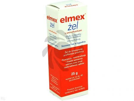 ELMEX Żel do fluoryzacji zębów