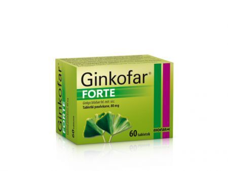 Ginkofar forte tabletki  60 szt