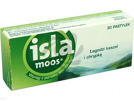 Isla-Moos pastylki do ssania 30 szt