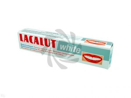 LACALUT WHITE pasta do zębów 75 ml