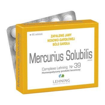 LEHNING Mercurius solubilis Complexe Nr 39