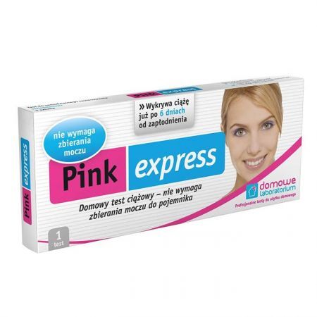 Test ciążowy PINK EXPRESS strumieniowy